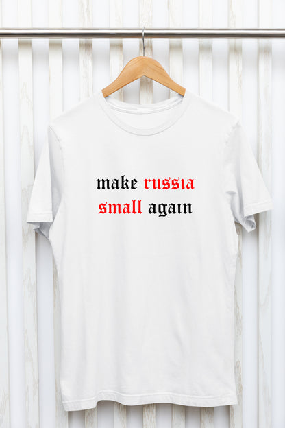 Marškinėliai "make russia small again"