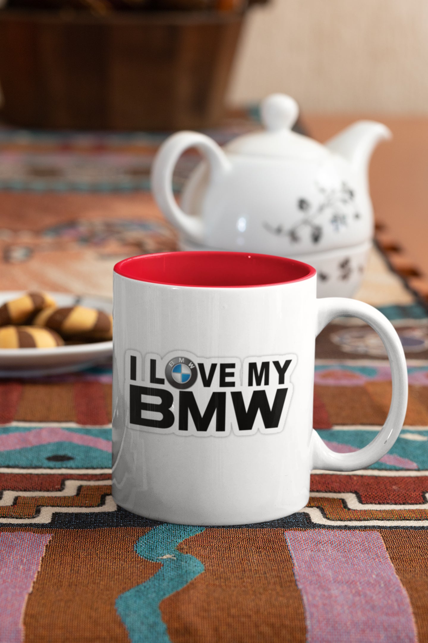 Puodelis " I Love my BMW"