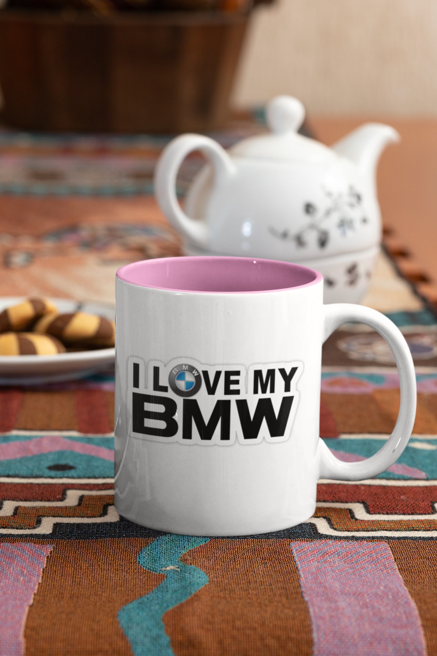 Puodelis " I Love my BMW"