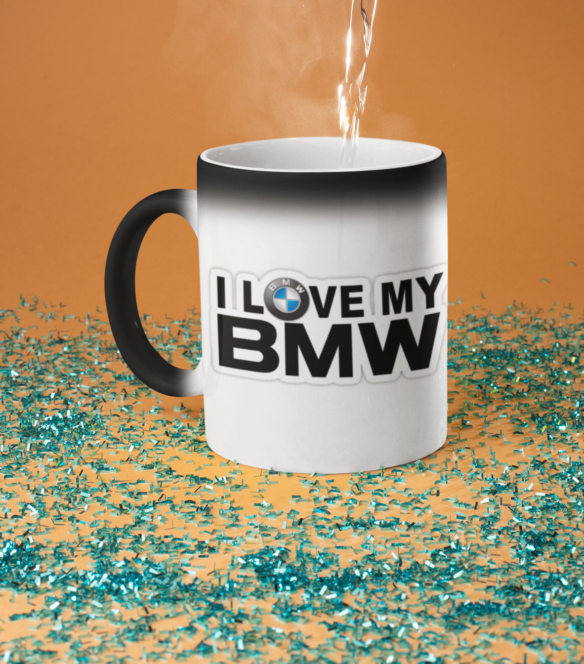 Puodelis " I Love my BMW"