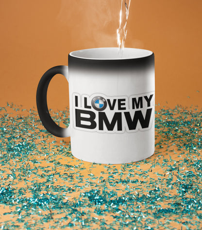 Puodelis " I Love my BMW"