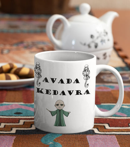 Puodelis "Avada kedavra"