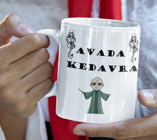 Puodelis "Avada kedavra"