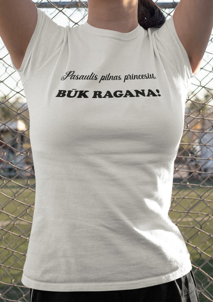 Marškinėliai "Būk ragana"