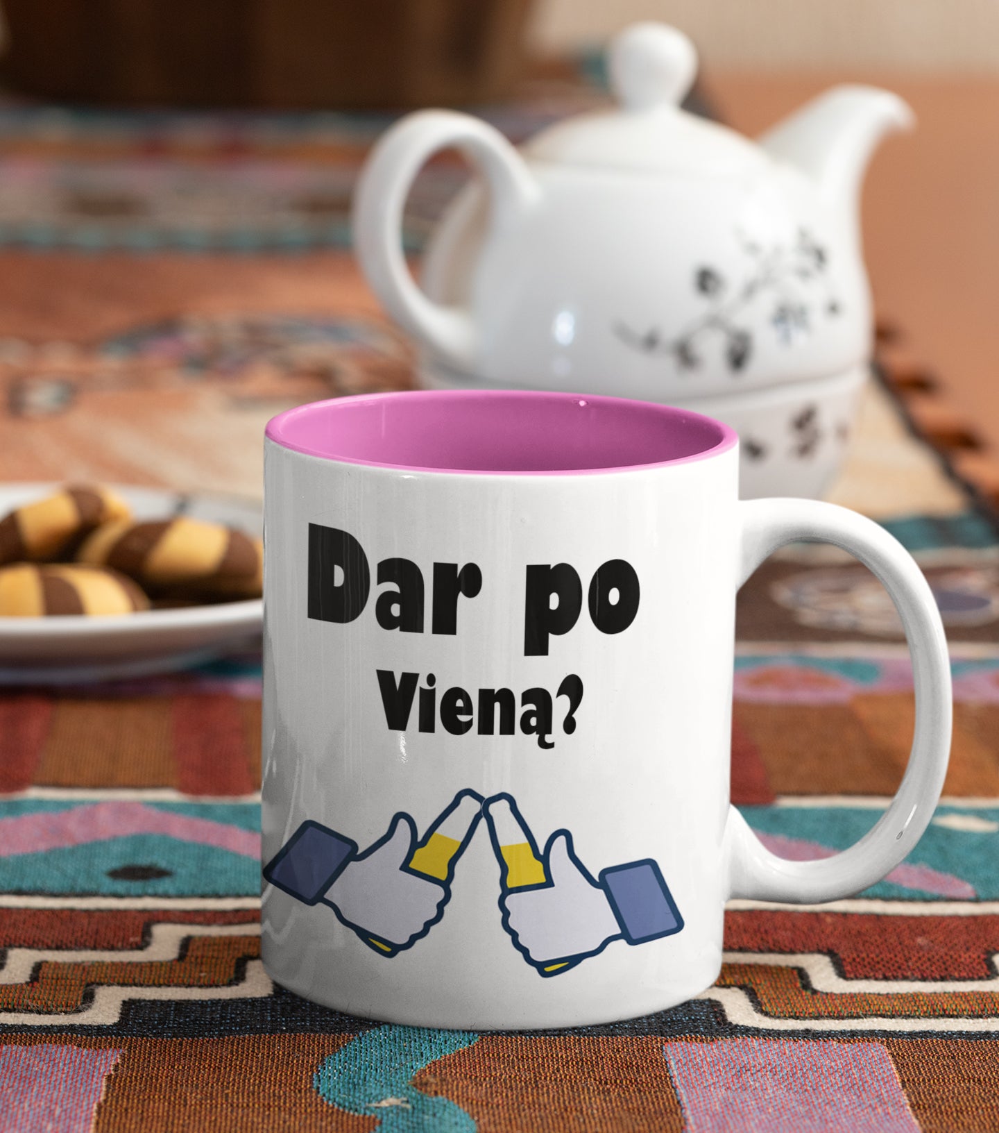 Puodelis "Dar po vieną"