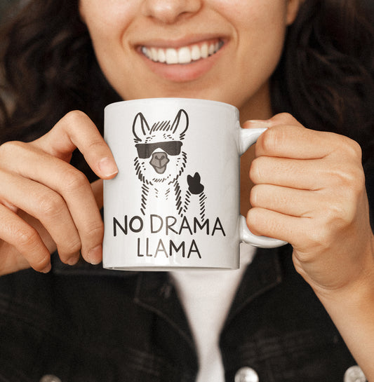 Puodelis "No drama llama"