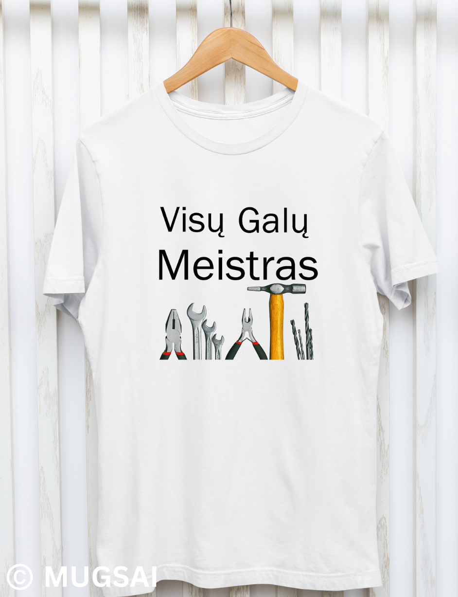 Marškinėliai "Visu galų meistras"