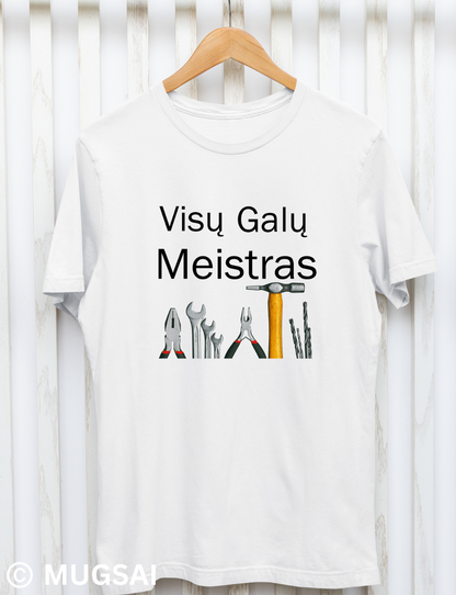 Marškinėliai "Visu galų meistras"