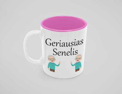 Puodelis "Geriausias senelis"